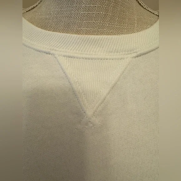 White Polo Sweatshirt - Picture 3 of 5